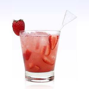 Caipirinha de Morango Caipirinha de Morango